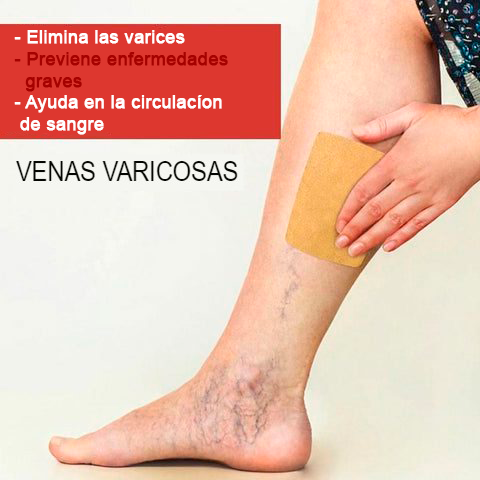 Veins Parche Anti-varices [Compre 6 lleve 12]